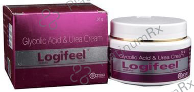 Logifeel Glycolic Acid & Urea Cream 100gm