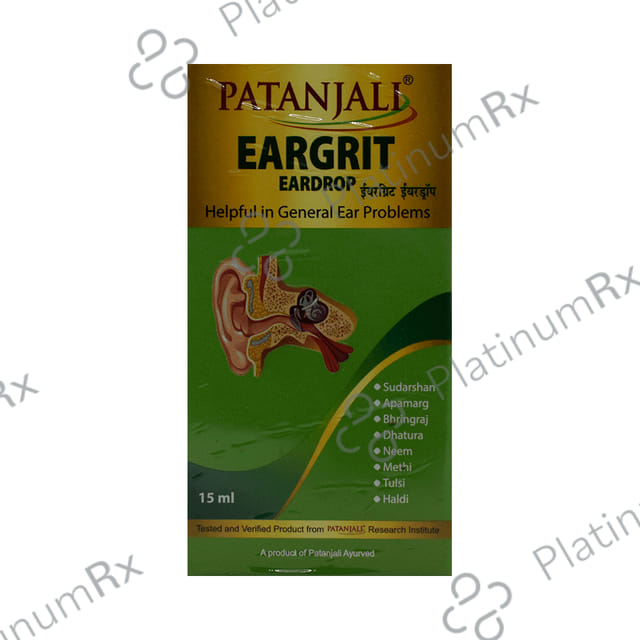 Patanjali Eargrit Ear Drop