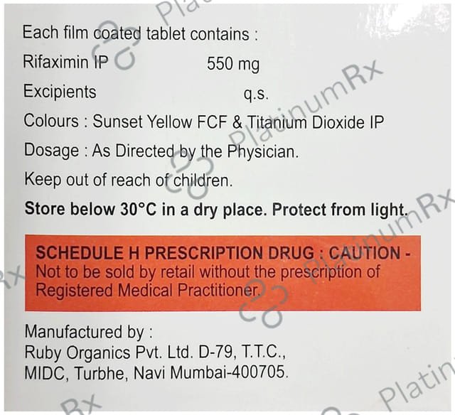 Zorifax 550mg Tablet 10s
