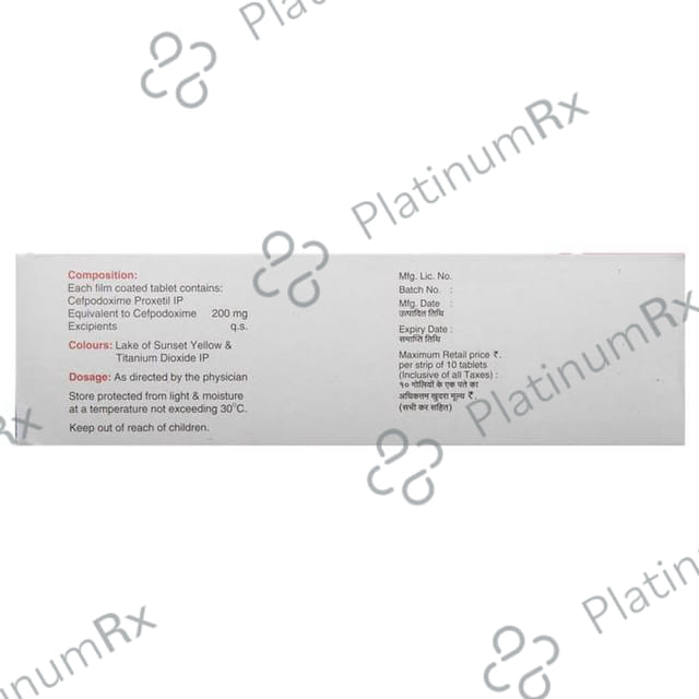 Kefpod 200mg Tablet 10s