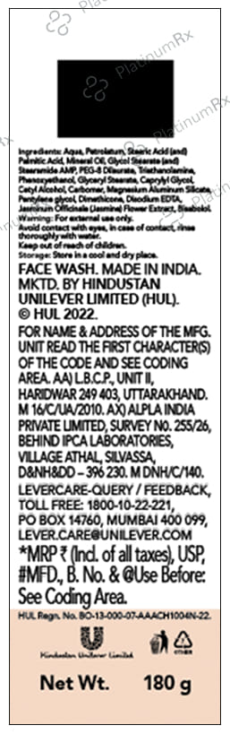 Novology 2% Stearic Acid + Palmitic Acidid Cleanser 180gm