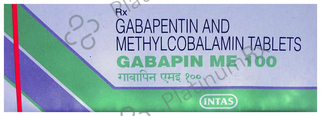Gabapin ME 100mg/500mcg Tablet 15s