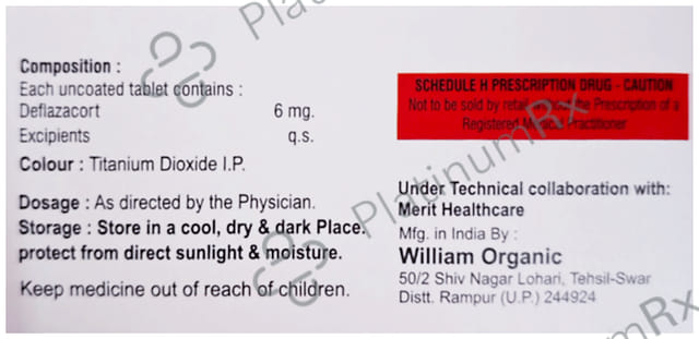 Cortibriz 6mg Tablet 10s