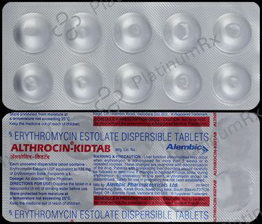Althrocin Kid 125mg Tablet 10s