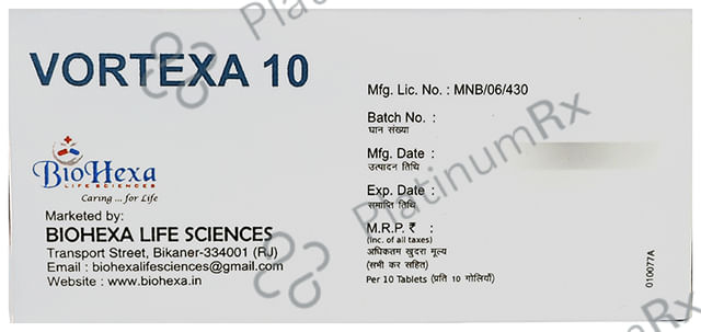 Vortexa 10 Tablet