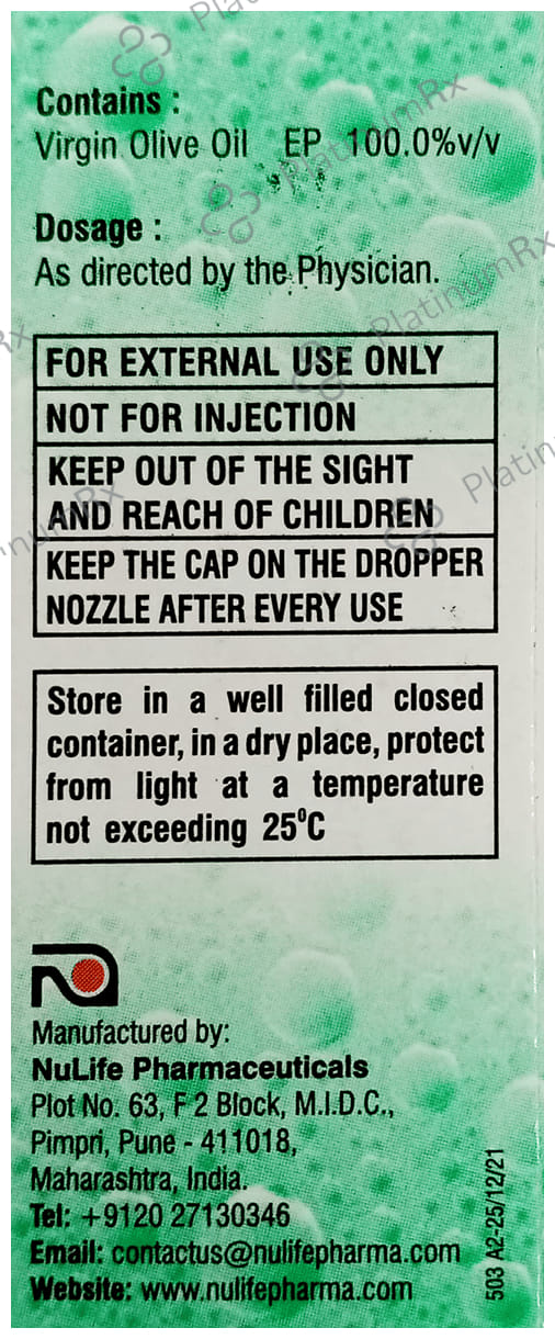 Soliwax O Ear Drop