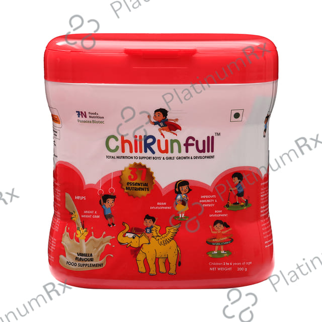 ChilRunfull 2+ Drink For Children’s Growth and Development Vanilla 200 gm