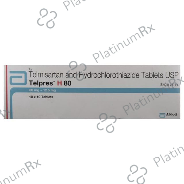 Telpres H 12.5/80mg Tablet 10s