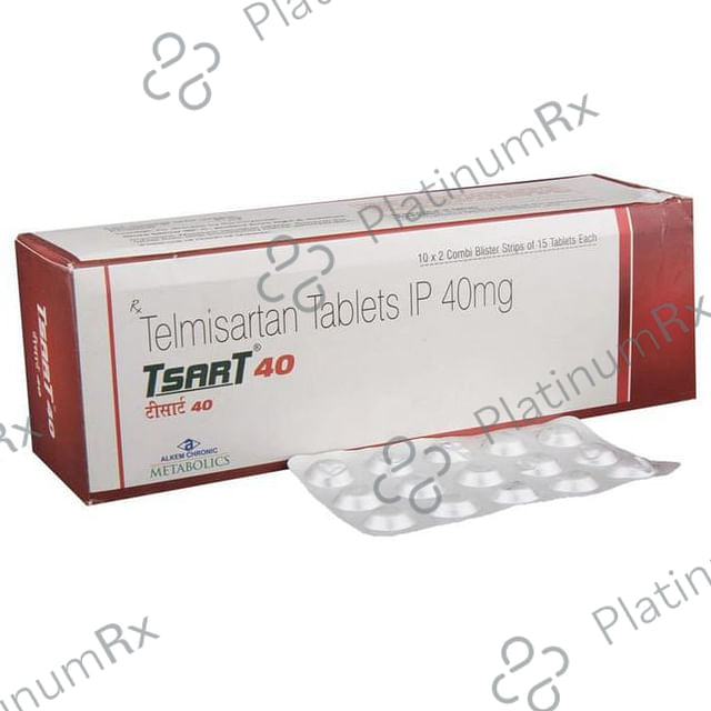 Tsart 40mg Tablet 15s
