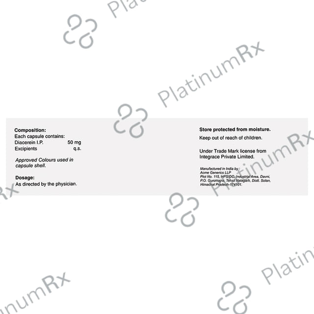 Dycerin 50mg Capsule 10s