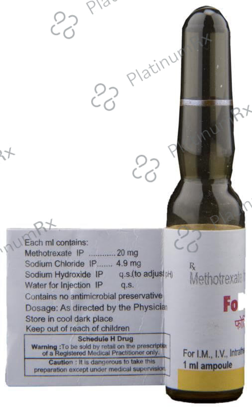 Folitrax 20mg Injection 1ml