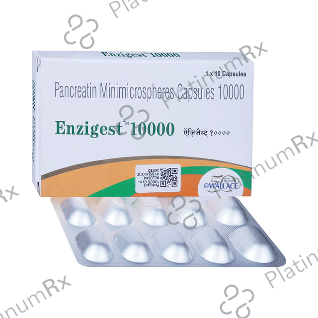 Enzigest 10000 Capsule 10s