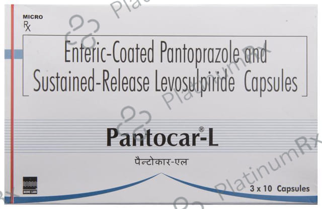 Pantocar L 75/40mg Capsule SR 10s