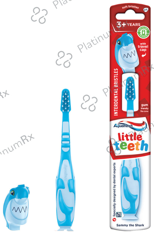 Aquafresh 3+Years Little Teeth Toothbrush Shark