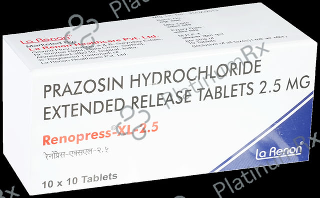 Renopress XL 2.5mg Tablet 10s