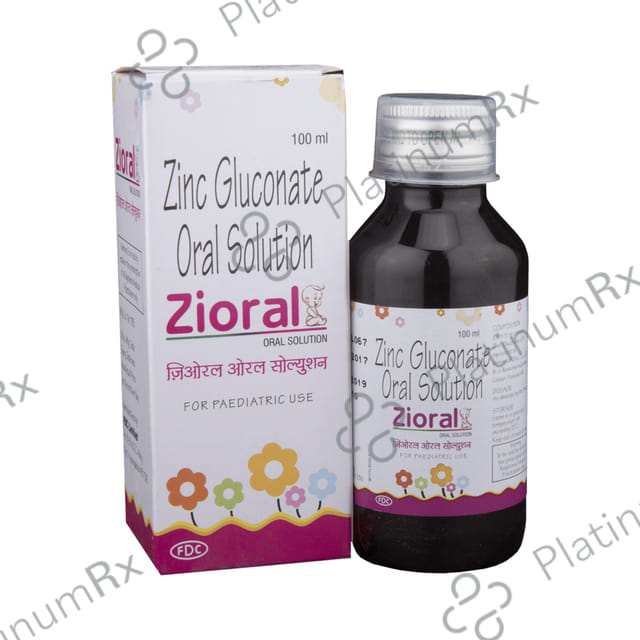 Zioral 20mg Oral Solution 100ml