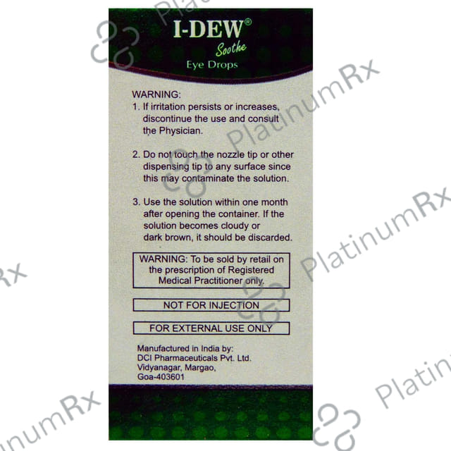 I Dew Eye Drop 10ml