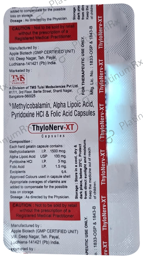 Thylonerv XT Capsule 10s