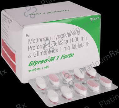 Glyree M 1/1000mg Forte Tablet PR 10s