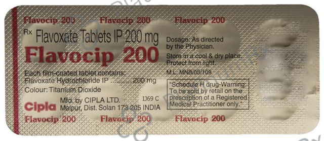 Flavocip 200mg Tablet 10s