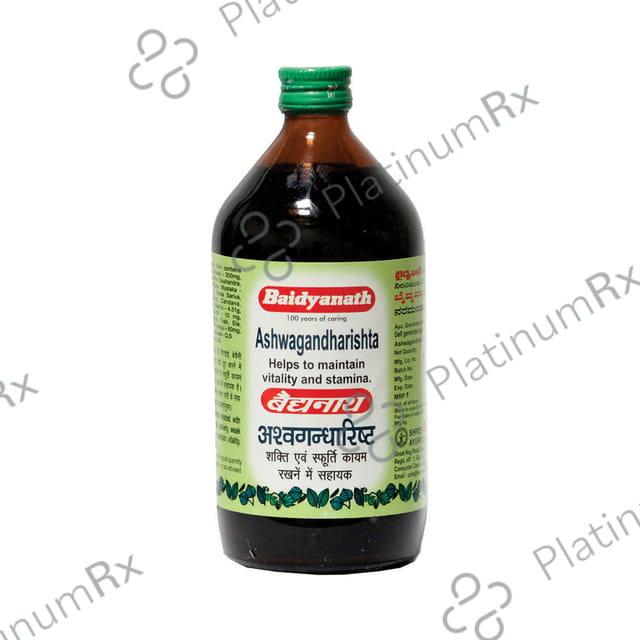 Baidyanath (Nagpur) Ashwagandharishta Syrup Helps Boost immunity 220 ml