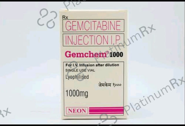 Gemchem 1000mg Injection 1s