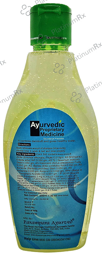 Parampara Ayurved Anti Dandruff Shampoo