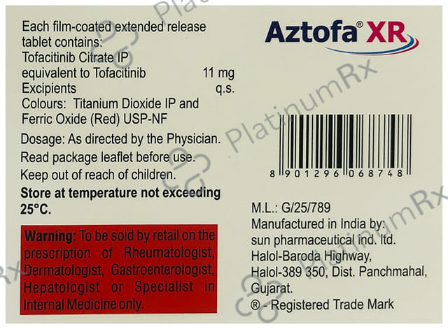 Aztofa XR 11mg Tablet 15s