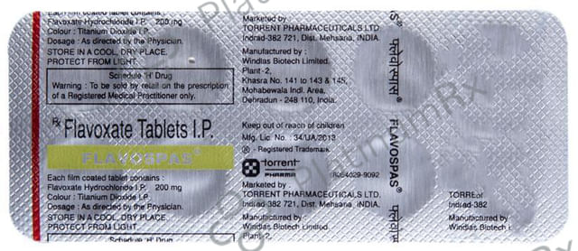 Flavospas 200mg Tablet 10s
