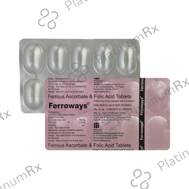 Ferroways Tablet 10s