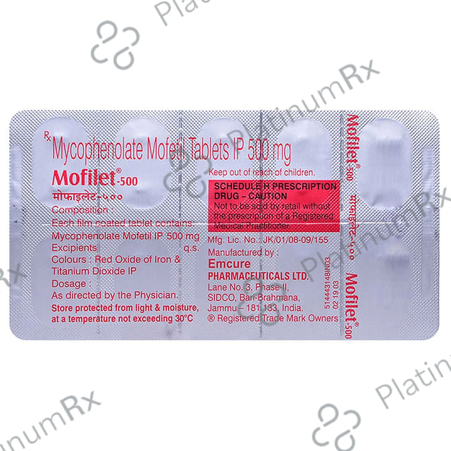 Mofilet 500mg Tablet 10s