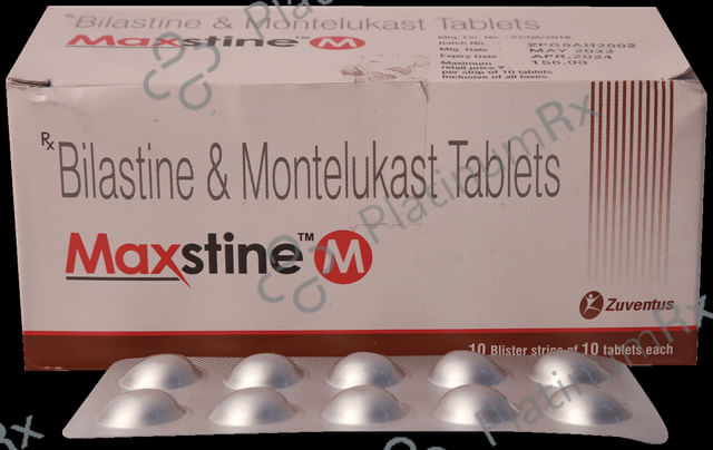 Maxstine M 20/10mg Tablet 10s