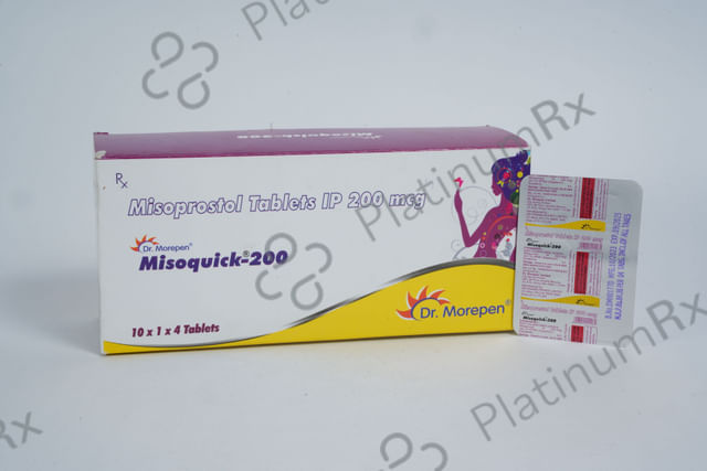 Misoquick 200mg Tablet 4s