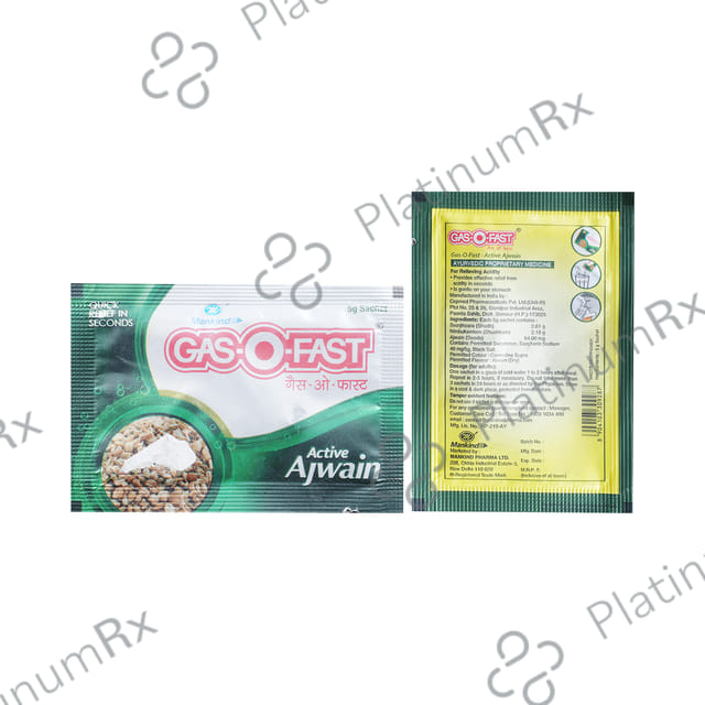 Gas O Fast Ajwain Active Sachet 5gm