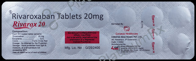 Rivarox 20 Tablet 14 tablets