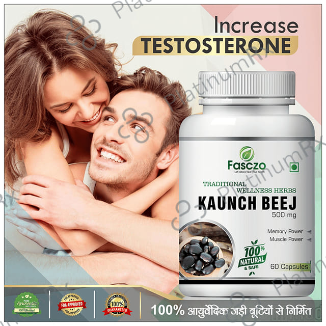 Fasczo Kaunch Beej 500mg Capsule 60 capsules