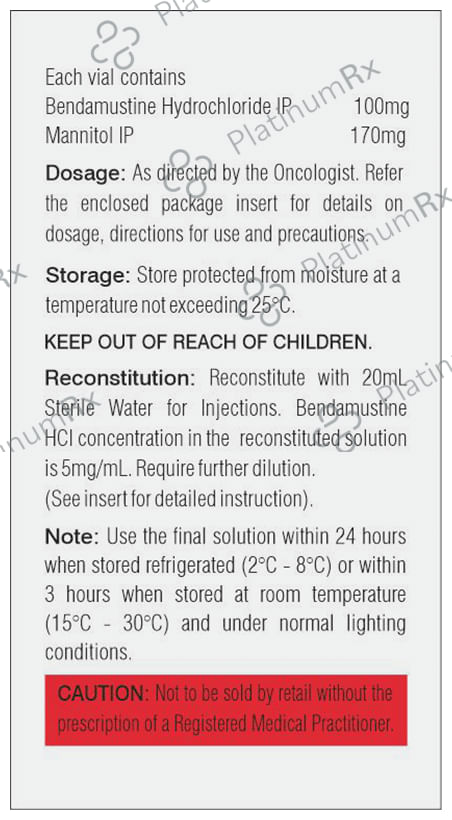 Bendawel 100mg Injection 1s