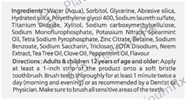 Dentomist Sensitive Toothpaste (100gm Each) 4 Tube