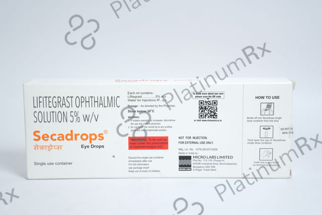 Secadrops Eye Drops 30*0.2ml