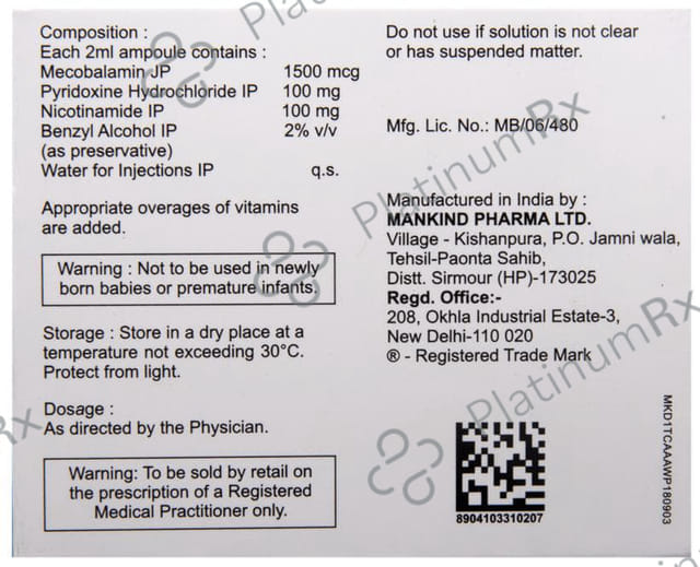 Nurokind Gold Injection 2ml