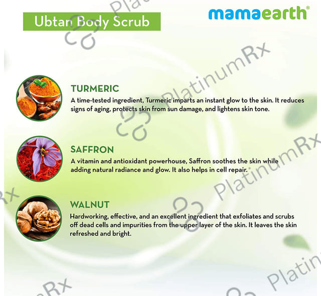 Mamaearth Ubtan Body Scrub