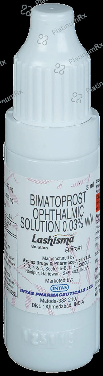 Lashisma Opthalmic Solution 3ml
