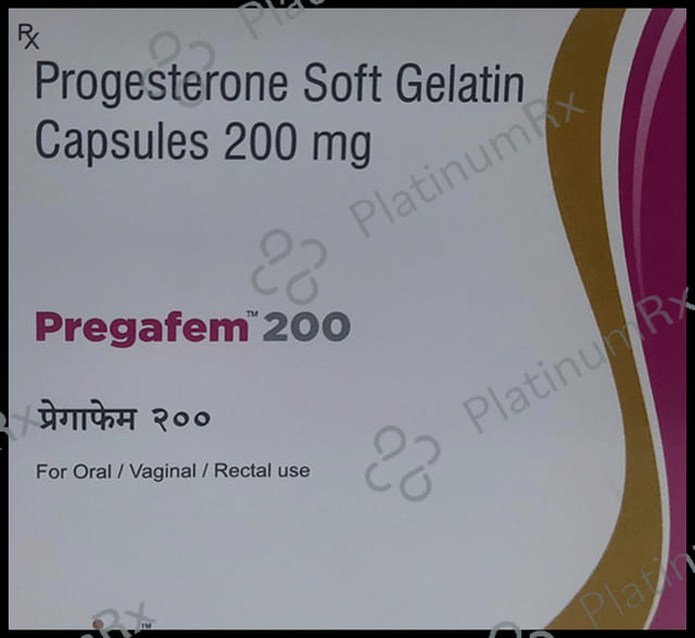 Pregafem 200 Soft Gelatin Capsule