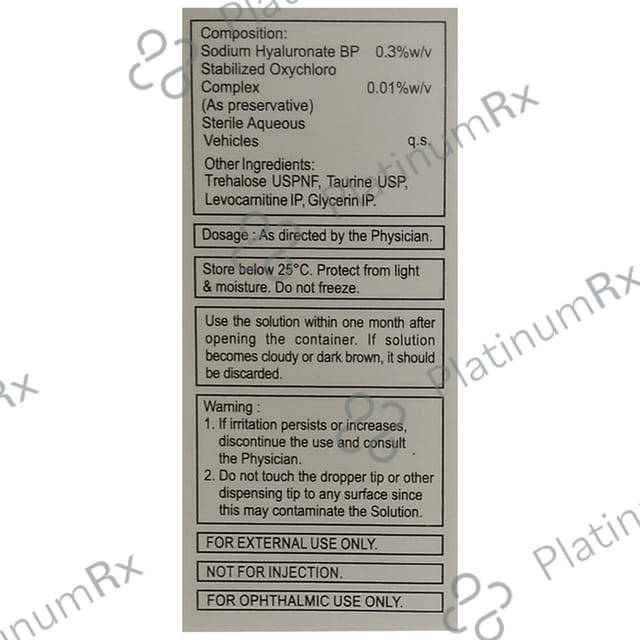 Maxmoist Ultra 0.3% Eye Drop 10ml