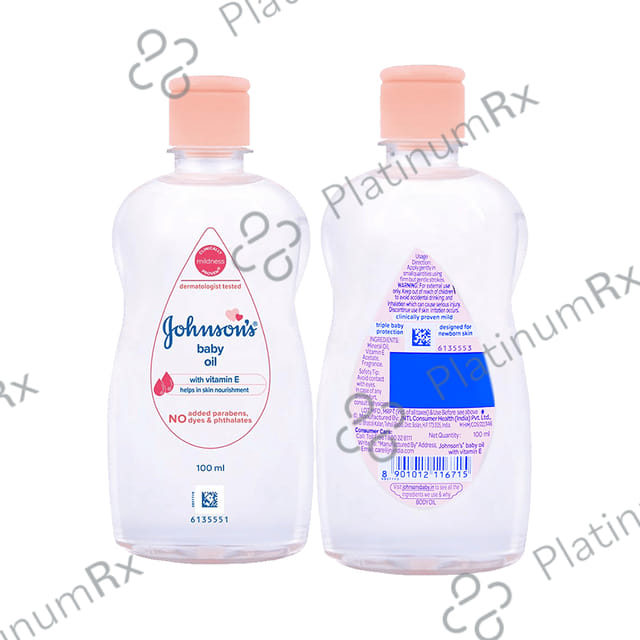 Johnson's Baby Oil with Vitamin E 100ml