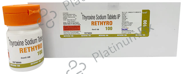 Rethyro 100mcg Tablet 120s