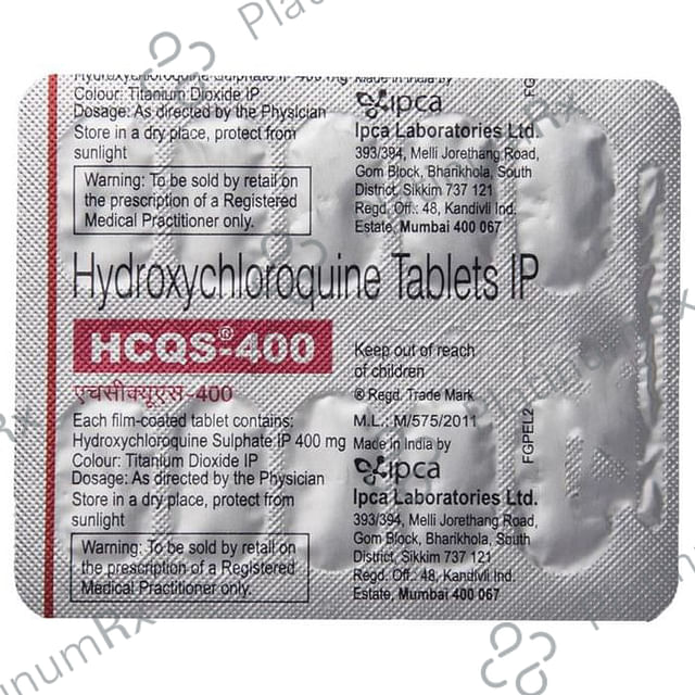 HCQS 400mg Tablet 10s