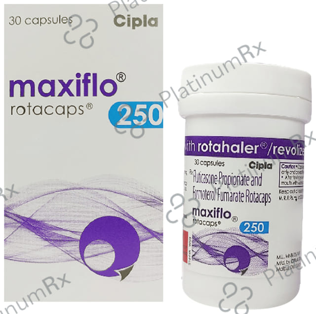 Maxiflo 250/60mcg Rotacap 30s
