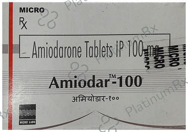 Amiodar 100mg Tablet 10s