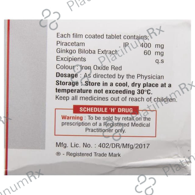 Cognix 60/400mg Tablet 10s